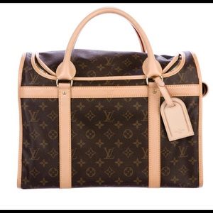 LOUIS VUITTON 2017 Sac Chien 40 Pet Carrier
